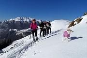 Anello invernale con neve dei TRE FAGGI da Fuipiano (10 febb.18)